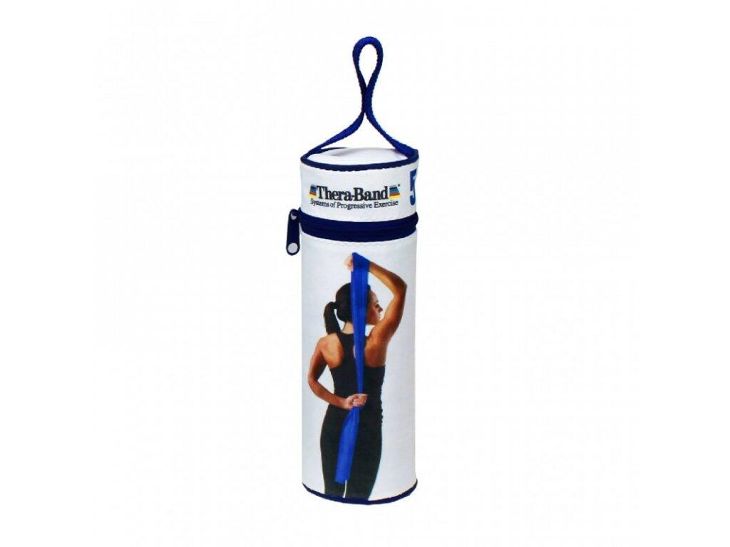 THERABAND Posilovací guma 2,5 m s obalem, modrá