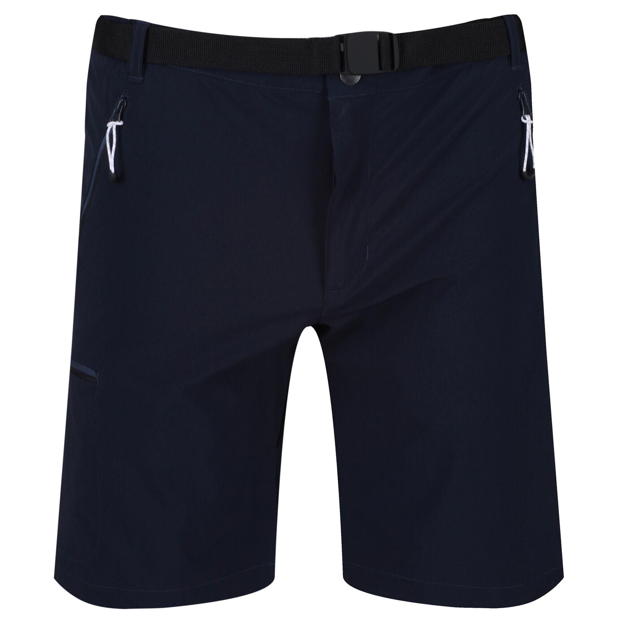 REGATTA Mens Xert III Stretch Shorts (Navy)