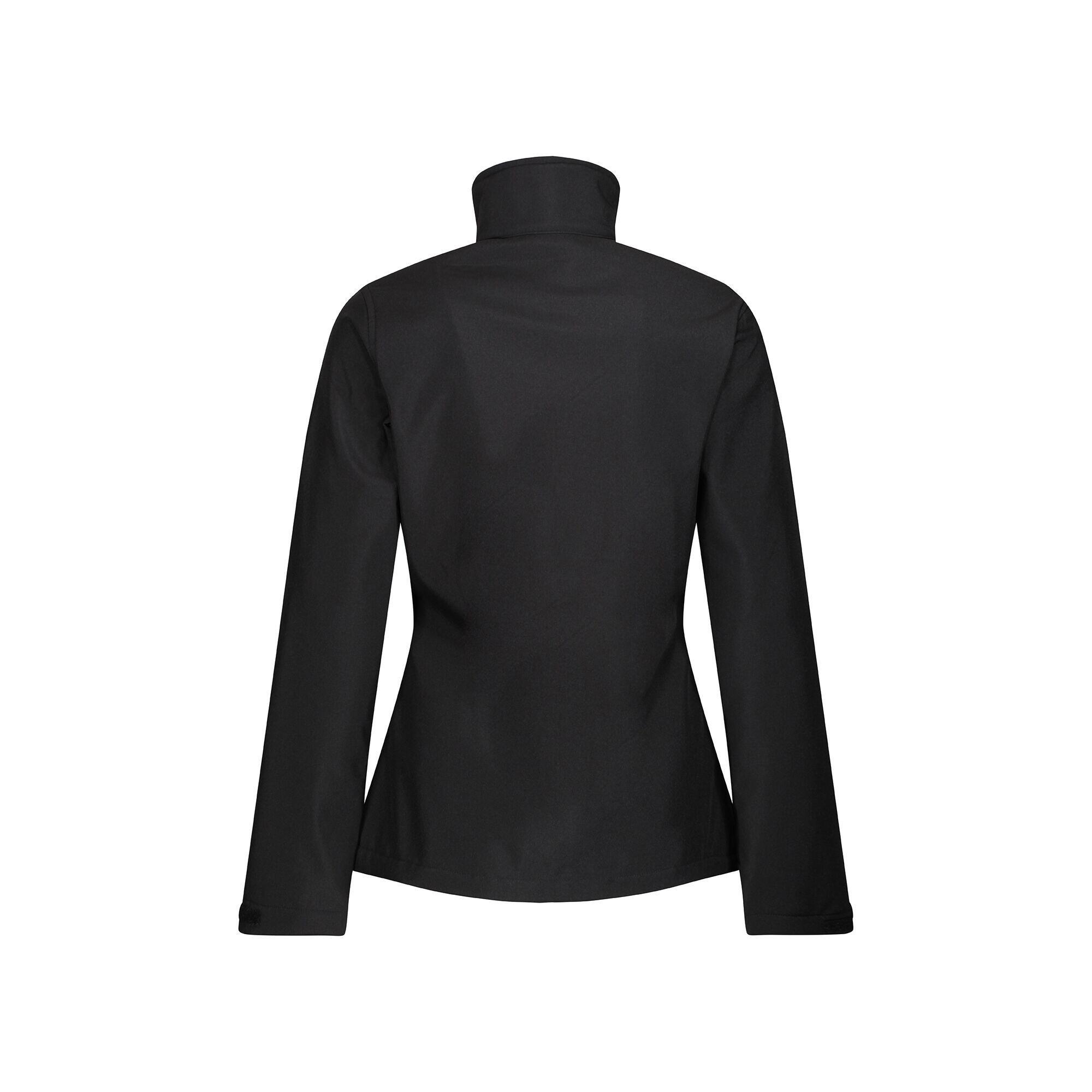 Womens/Ladies Ablaze 3 Layer Membrane Soft Shell Jacket (Black) 2/4