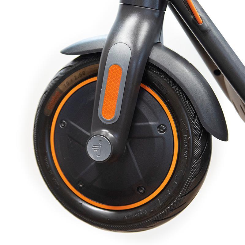 Adhesivo reflectante naranja para horquilla Ninebot serie F y D - 4uds 3/3