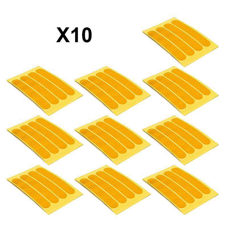 Adhesivo reflectante amarillo para Max G30 3/3