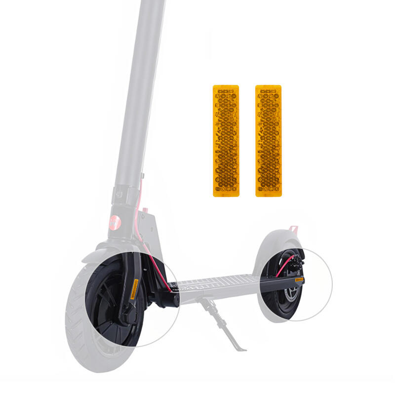 Reflector amarillo embellecedor lateral orginal Wispeed T850 2/2