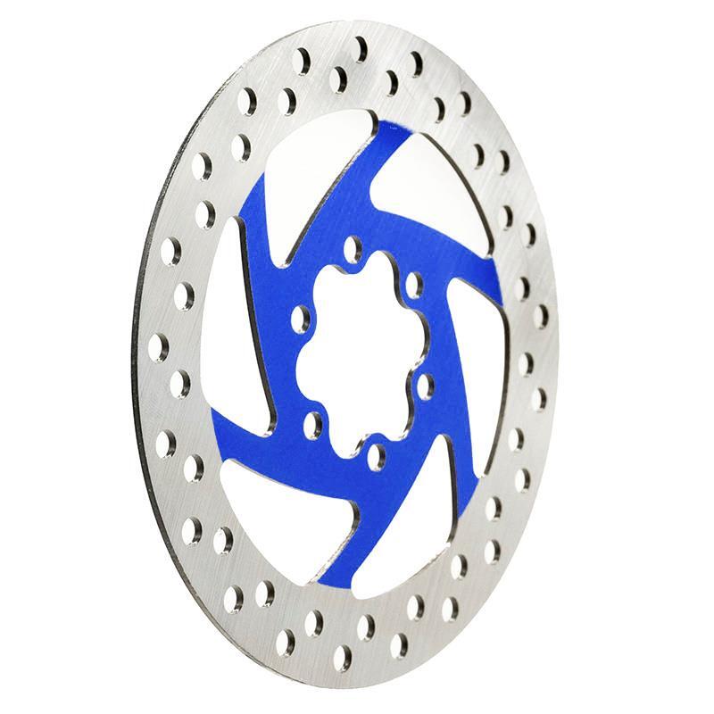 Disco de freno 140mm 6H azul 3/4
