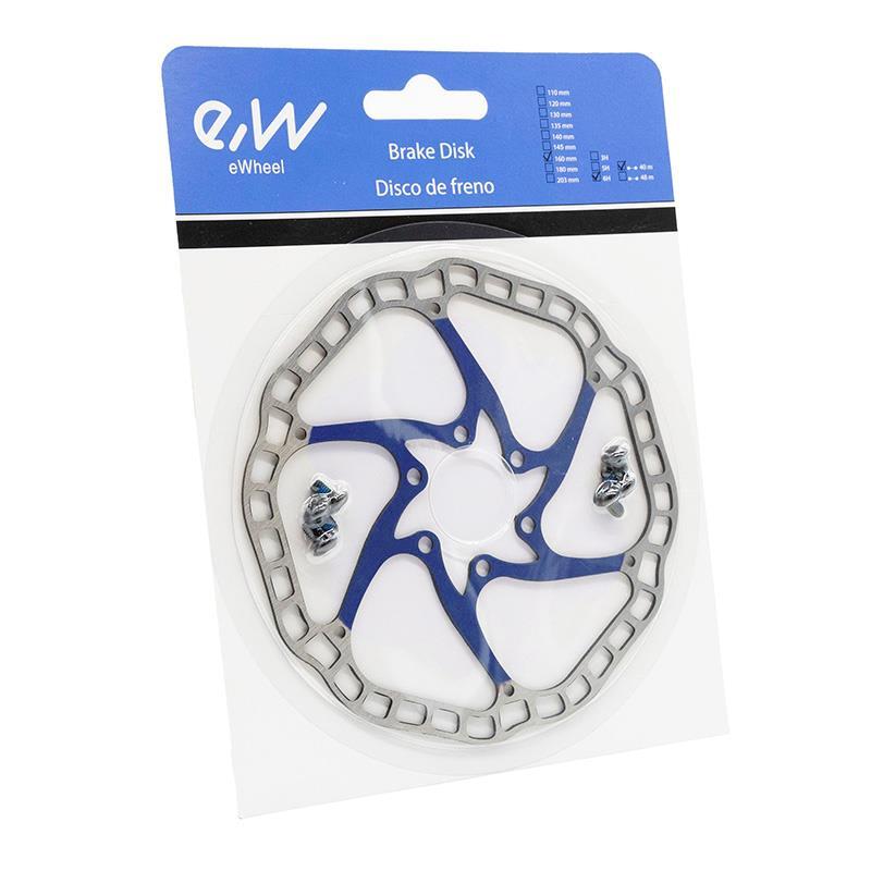 Disco de freno EWD001 160mm 6H azul 4/4