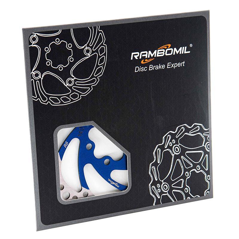 Disco de freno R6.1 140mm 6H azul 4/4