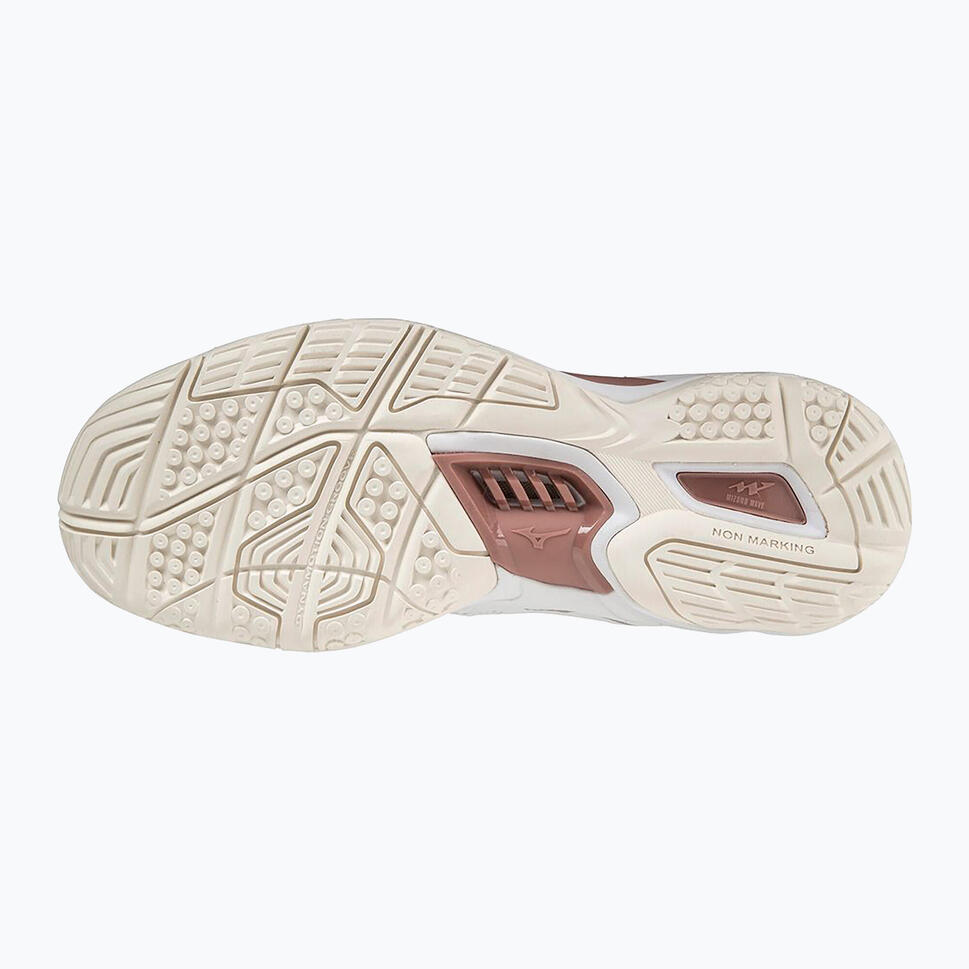 Buty sportowe Mizuno Weave Stealth Białe Piłka ręczna