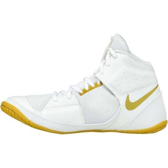 Nike Buty Zapaśnicze Fury Białe/Złote 2/7