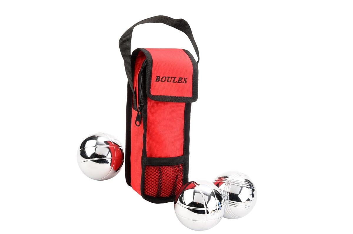 Saco de petanca para 3 bolas – Vermelho 3/3