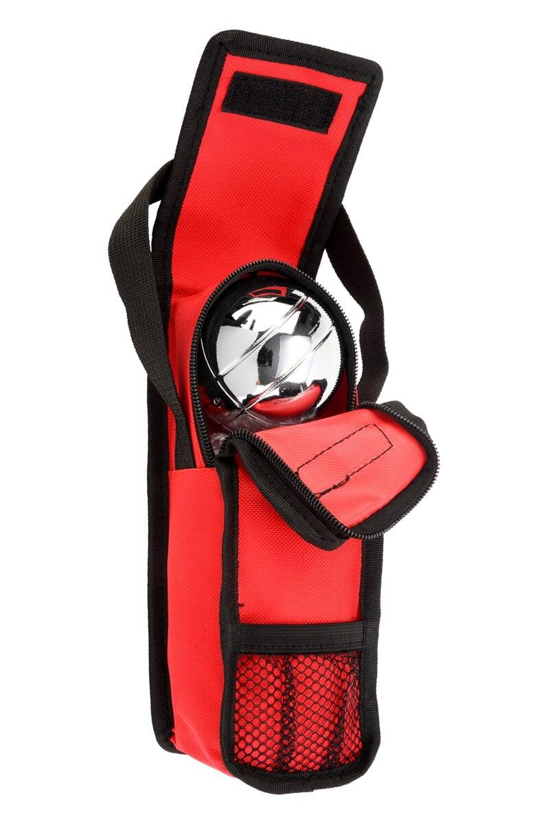 Saco de petanca para 3 bolas – Vermelho 2/3