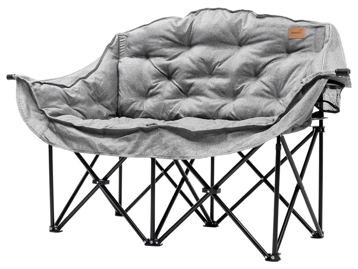 Sedia da campeggio XL doppia Hygge - pieghevole - per 2 persone - imbottita 2/7