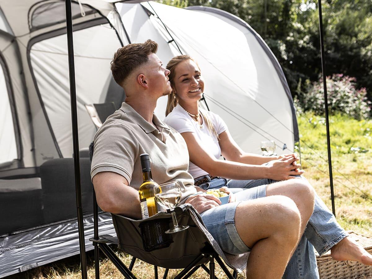 Sedia da campeggio XL doppia Hygge - pieghevole - per 2 persone - imbottita 7/7