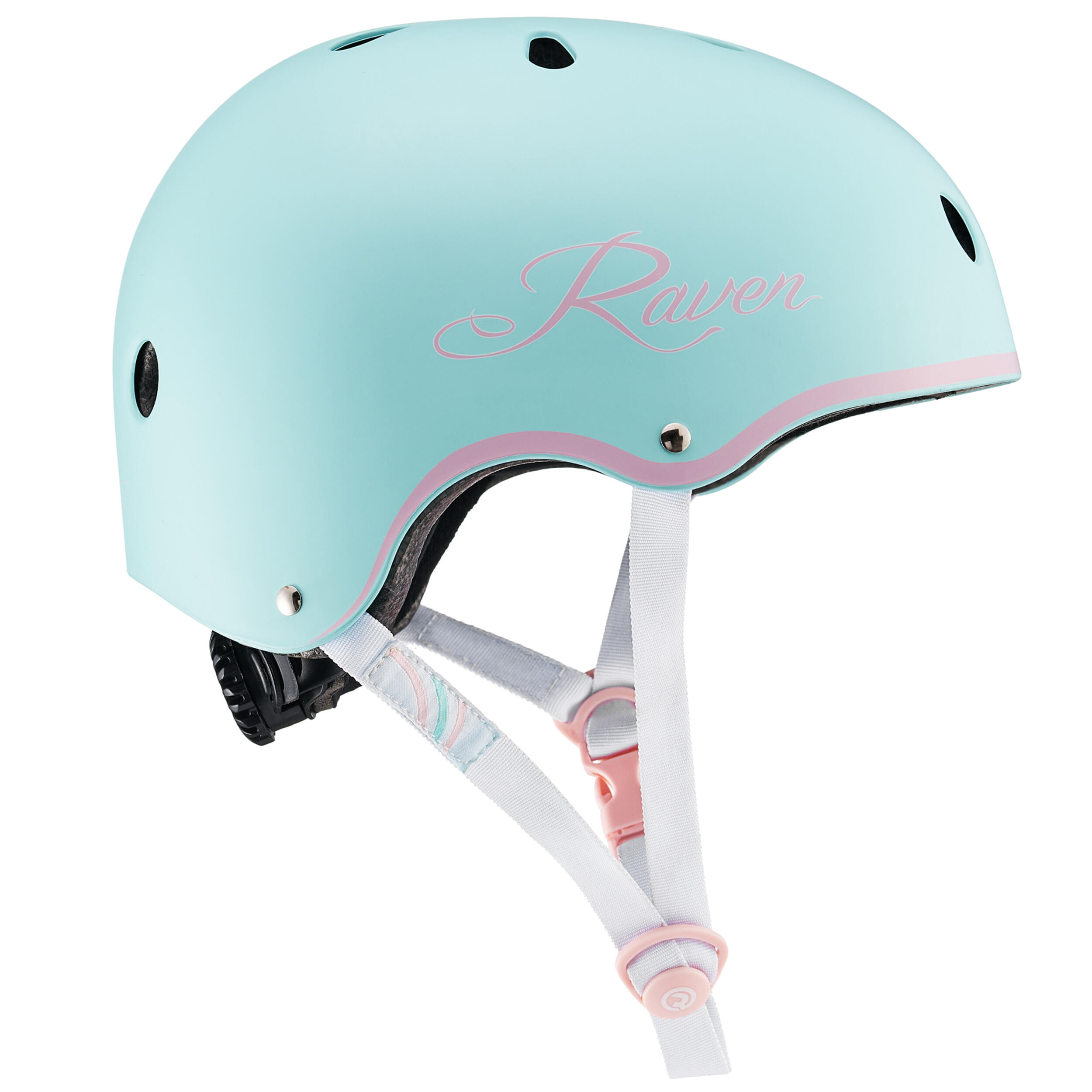 Capacete Essto Menthe/Rose para crianças e adultos 3/7