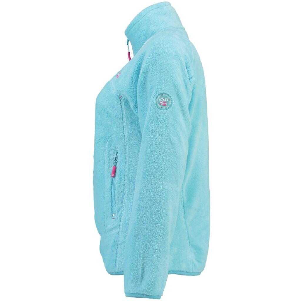 Polar para mujer Geographical Norway Upaline Turquesa 3/3