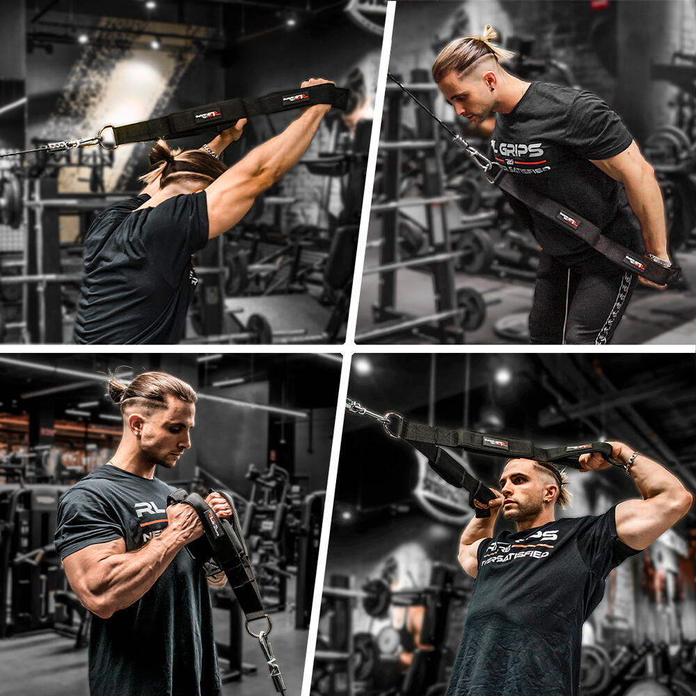 Cuerda de Tríceps para Entrenamiento RL Grips Extra Larga y Multiposición 7/7
