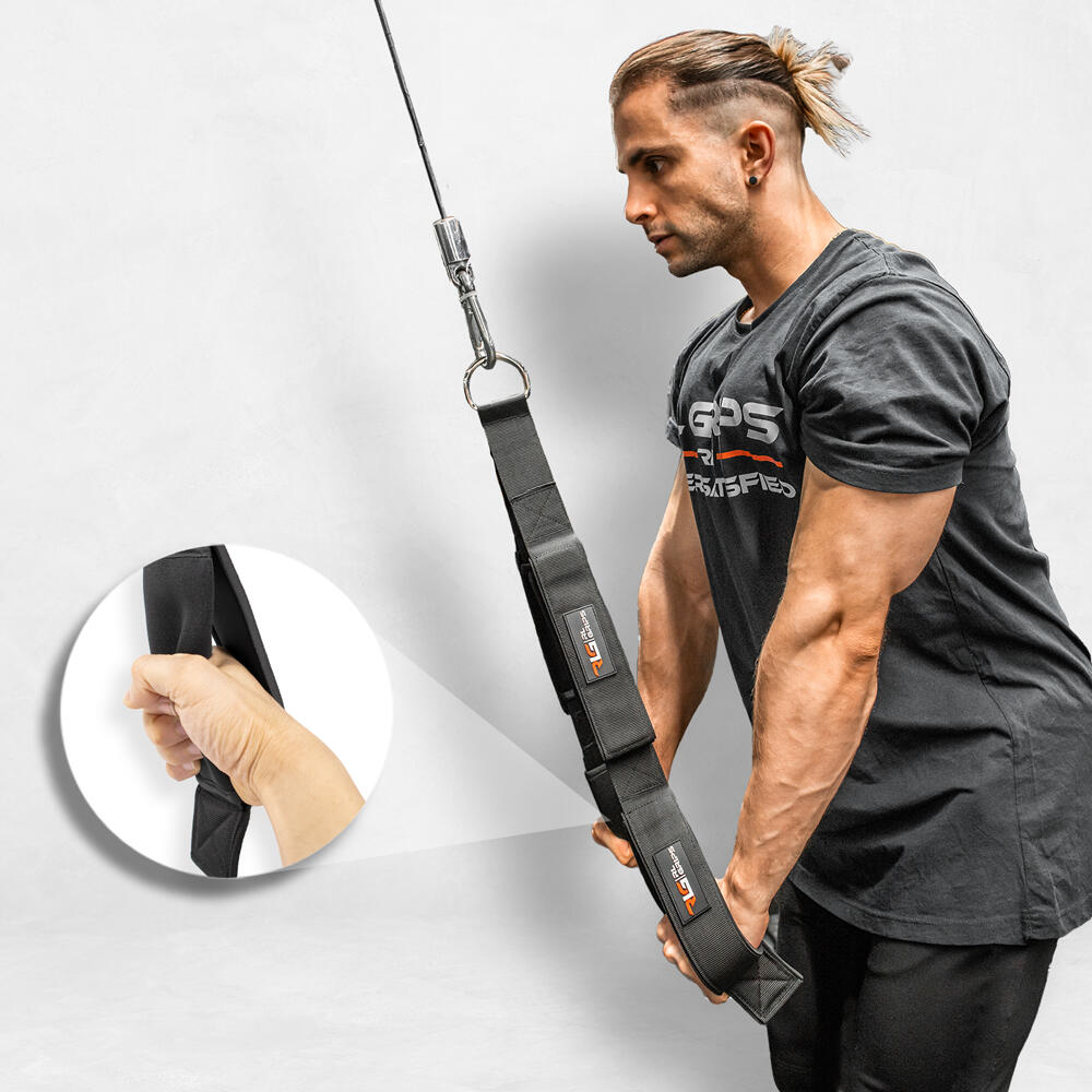 Cuerda de Tríceps para Entrenamiento RL Grips Extra Larga y Multiposición 5/7