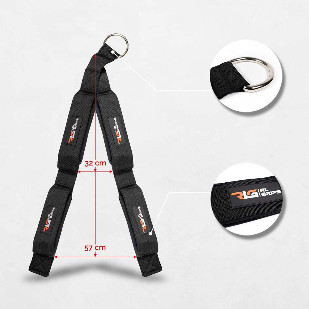 Cuerda de Tríceps para Entrenamiento RL Grips Extra Larga y Multiposición 4/7