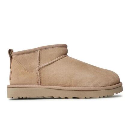 Flache Stiefeletten Damen Ugg Classic Ultra Mini Beige
