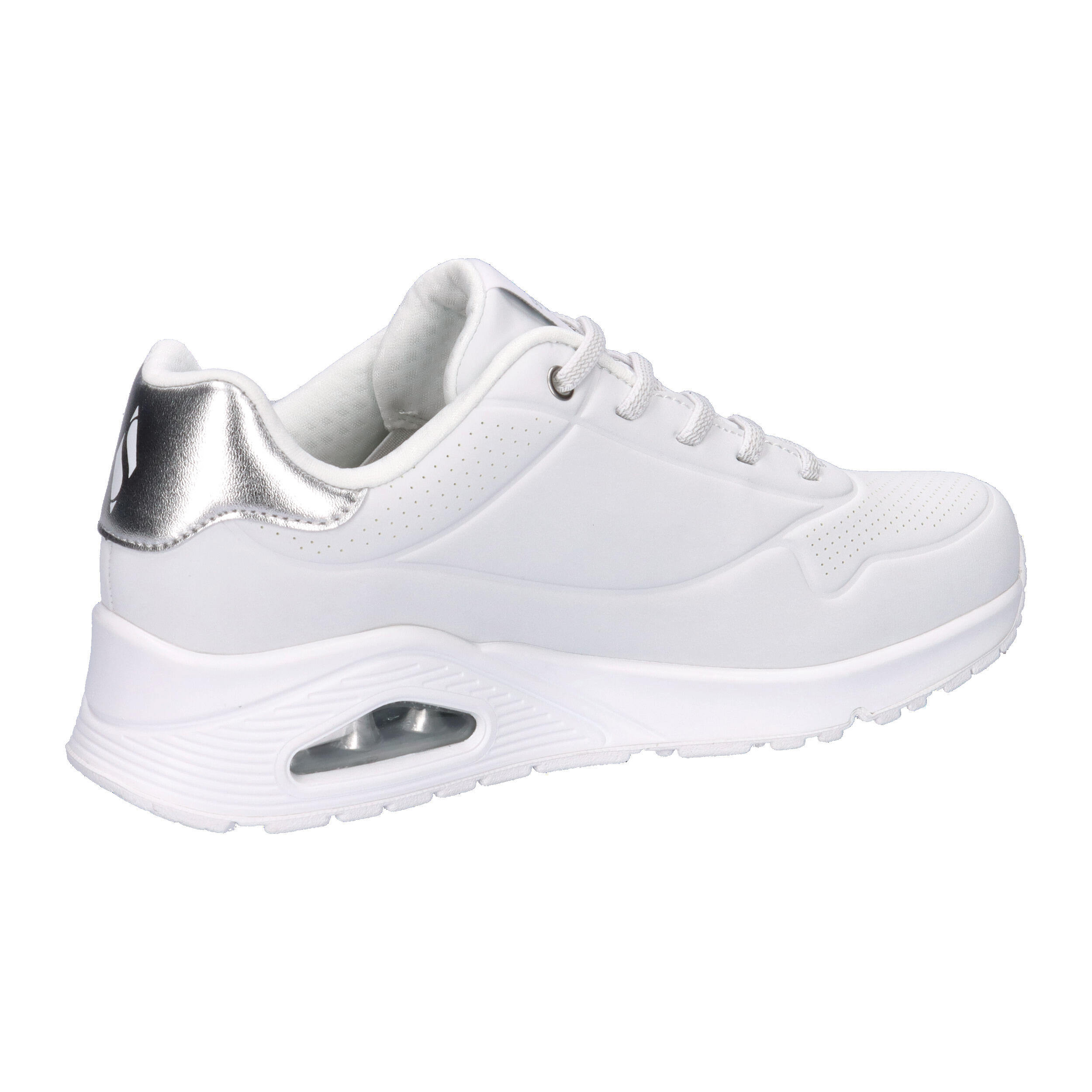Baskets Skechers Uno - Shimmer Away, Blanc, Femmes 7/7
