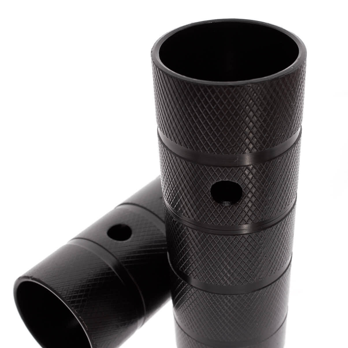 KHE | BMX | Black Steel Pegs 14mm - schwarz - T45 3/5