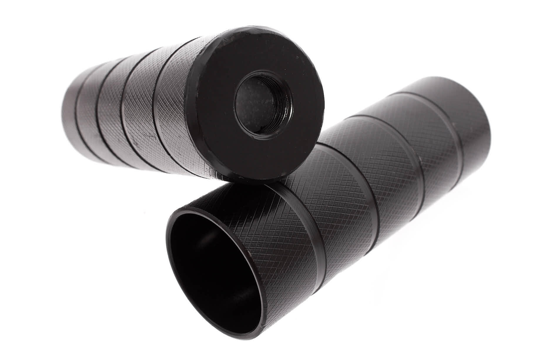 KHE | BMX | Black Steel Pegs 14mm - schwarz - T45 2/5