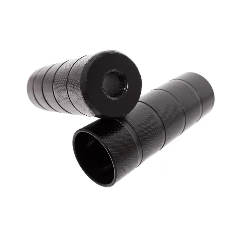 BMX CUIER PENTRU ADULȚI NEGRU DIN OȚEL 14MM KHEBIKES