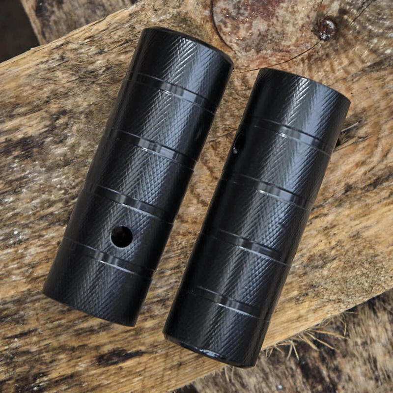 BMX CUIER PENTRU ADULȚI NEGRU DIN OȚEL 14MM KHEBIKES