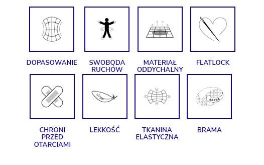 Koszulka do piłki nożnej dla dorosłych Brama classic termoaktywna
