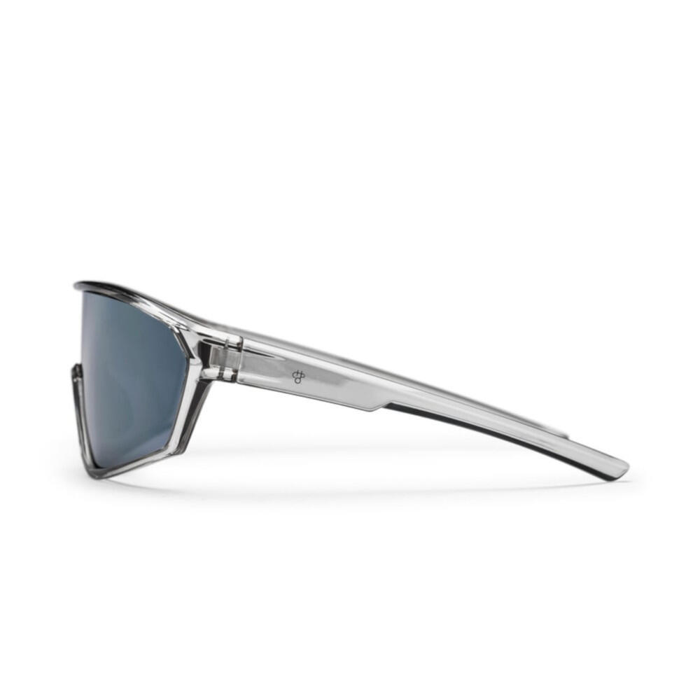 CHPO Brand Sunglasses Vinfred Transparent Grey Silver Mirror 3/3