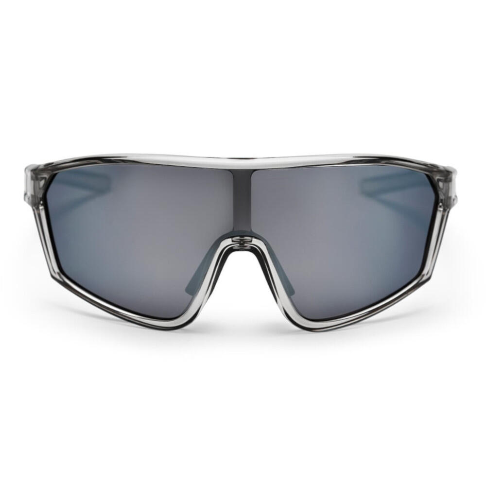 CHPO BRAND CHPO Brand Sunglasses Vinfred Transparent Grey Silver Mirror
