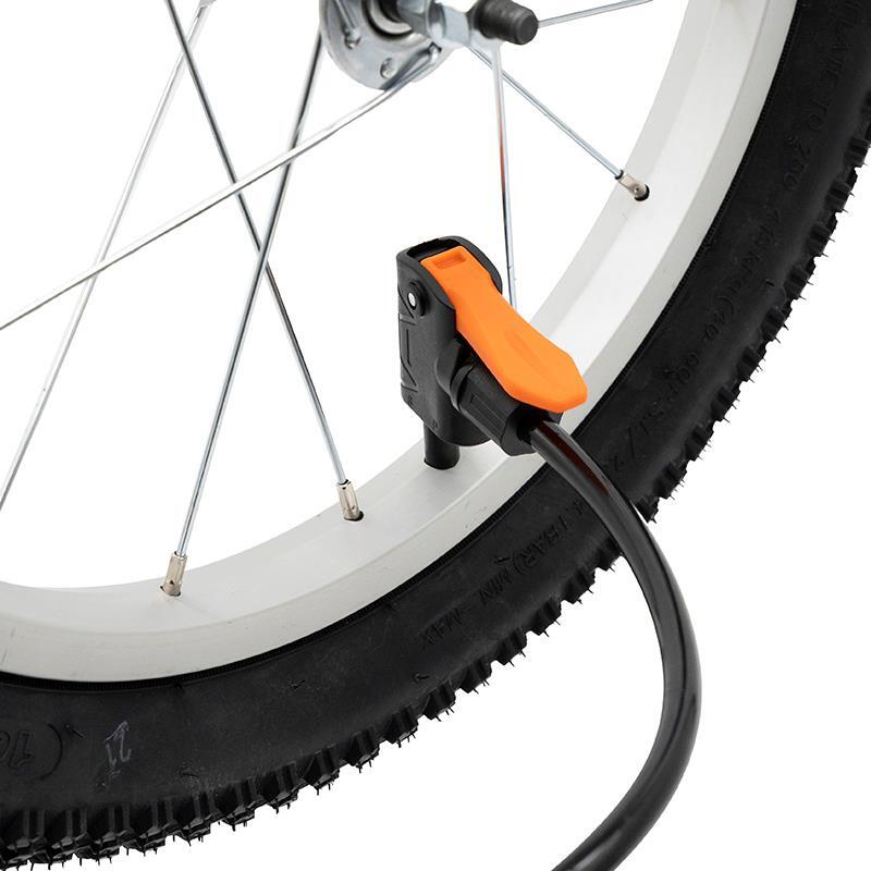 Inflador de pie con manómetro - Ewheel 5/5