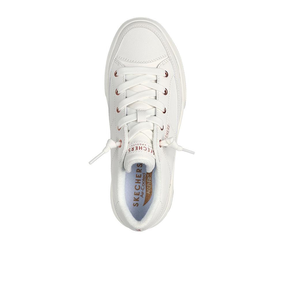 Zapatillas Skechers Mujer Arch Fit Arcade - On My Way Blanco 3/5