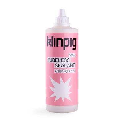 sigillante antipuntura 500 ml - ciclismo - senza ammoniaca - bianco/candy pink