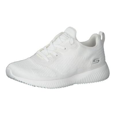 Zapatillas Deportivas Mujer SKECHERS BOBS SQUAD TOUGH TALK Blanco