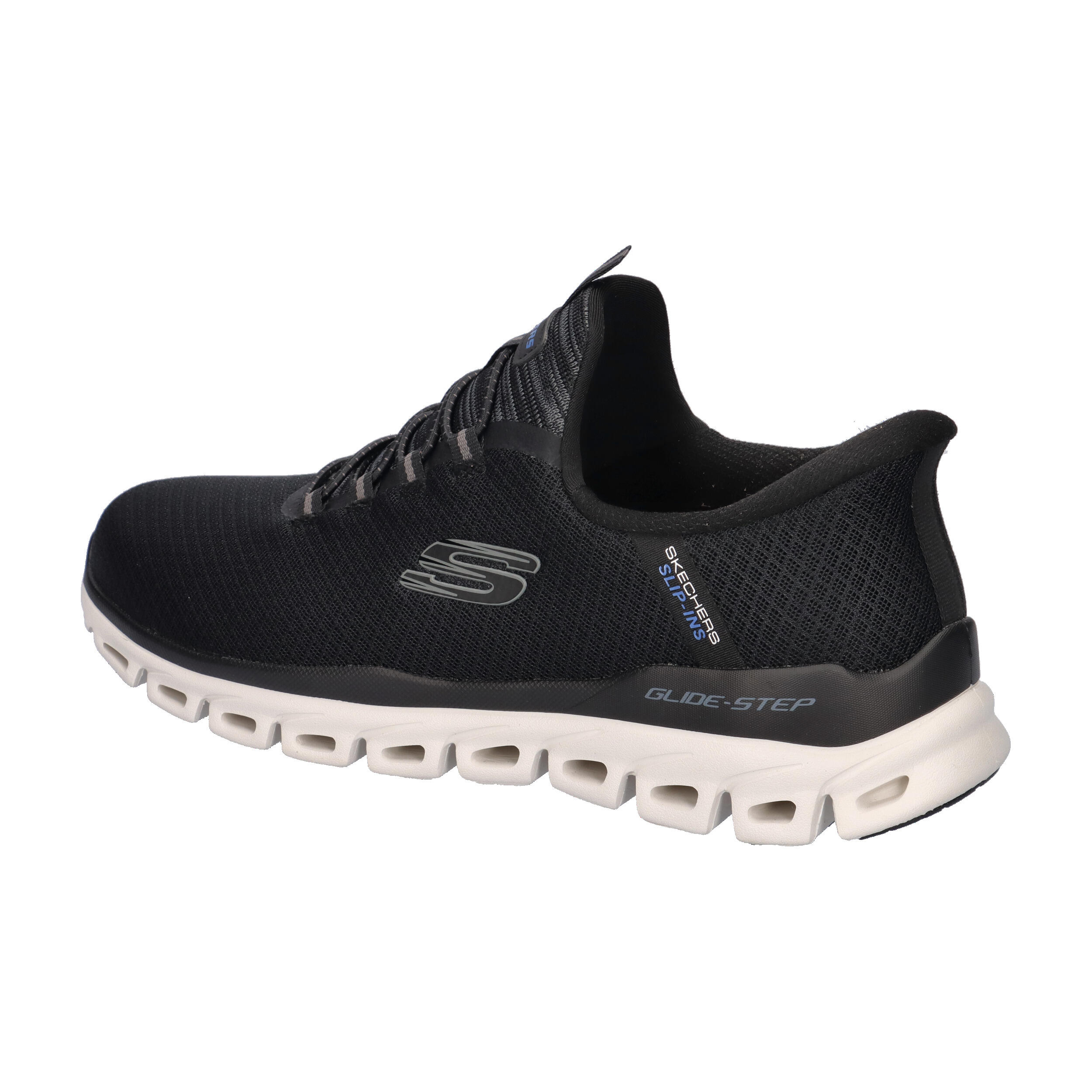 Chaussures Hommes Skechers Glide Step noir 3/7