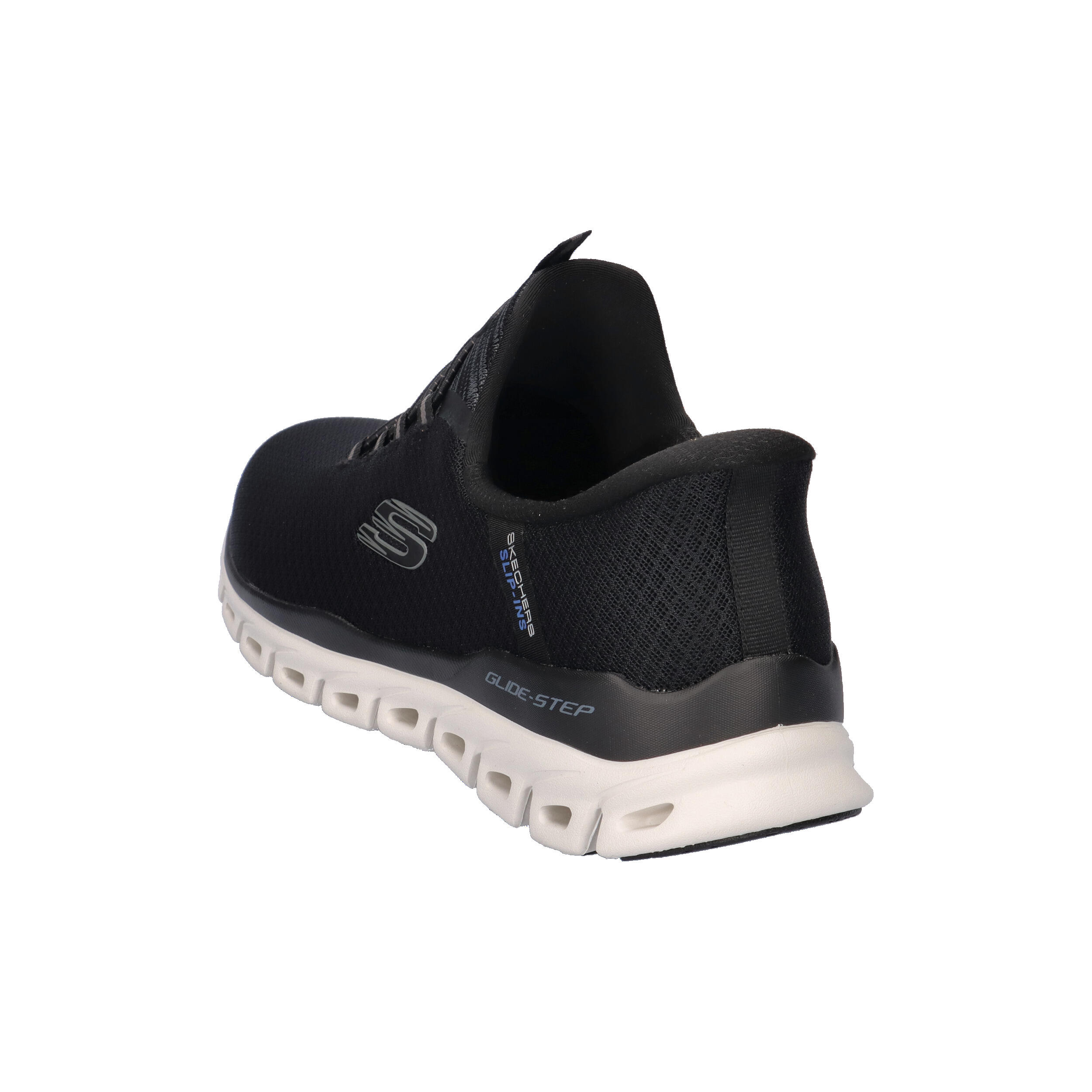 Chaussures Hommes Skechers Glide Step noir 4/7