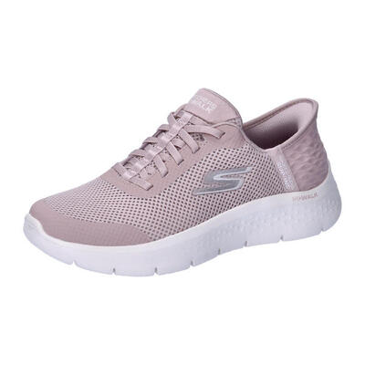 Sportschoenen vrouw skechers go walk roze