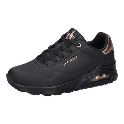 Baskets Femme UNO - GOLDEN AIR Noir SKECHERS