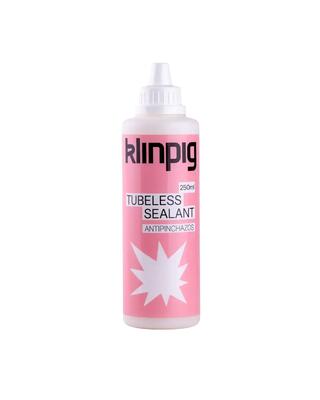 liquido sigillante - ciclismo - sigillante rapida - 250 ml - rosa - Klinpig