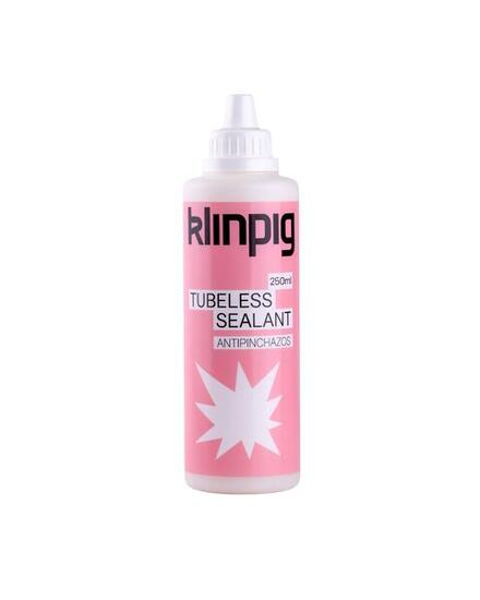 liquido sigillante - ciclismo - sigillante rapida - 250 ml - rosa - Klinpig