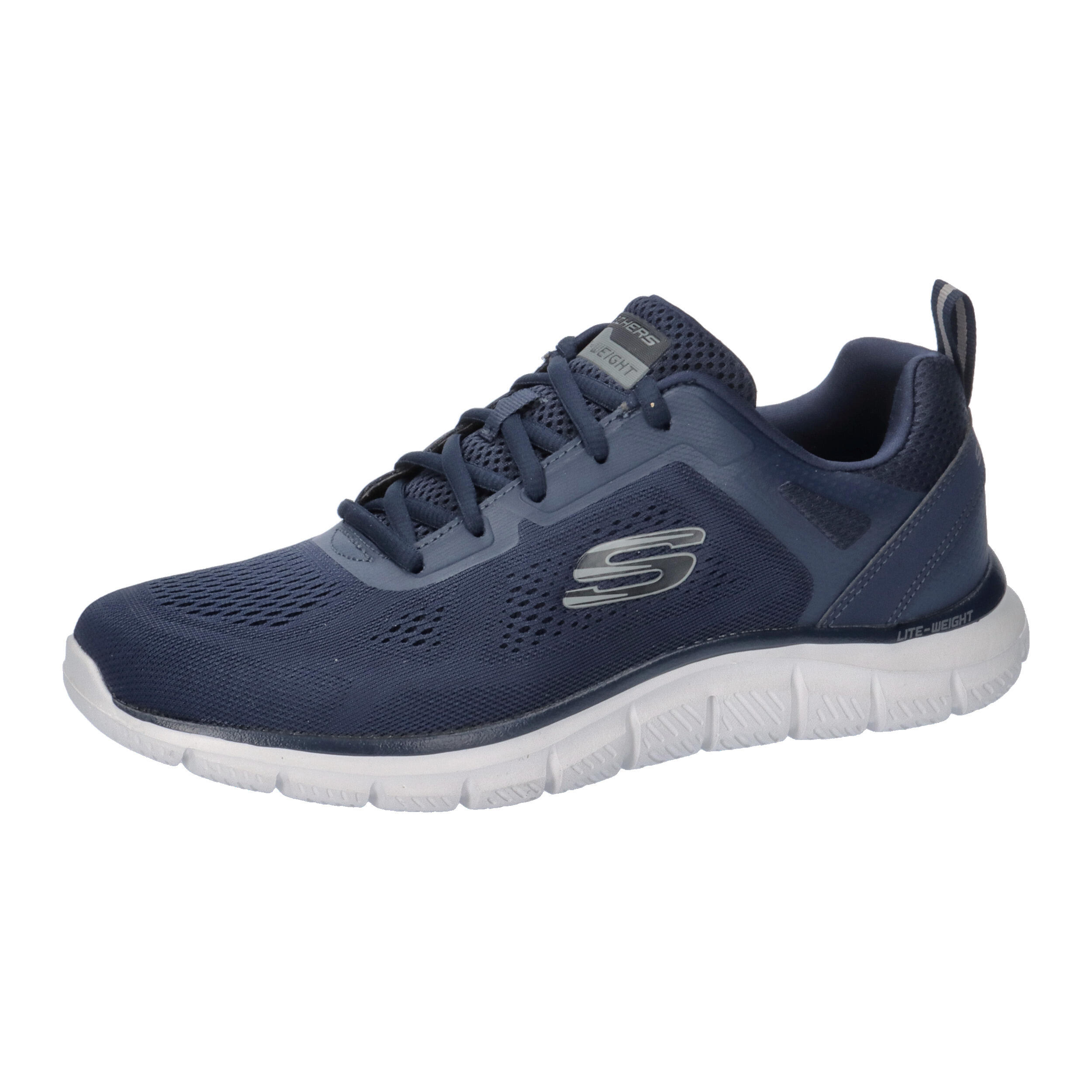Baskets Skechers Track Broader, Bleu, Hommes 1/7