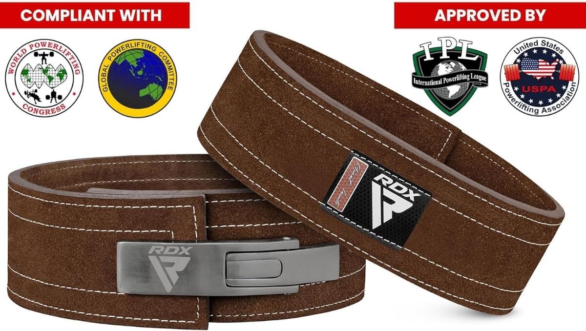Ceinture de Musculation 4L Pro Cuir 7/7