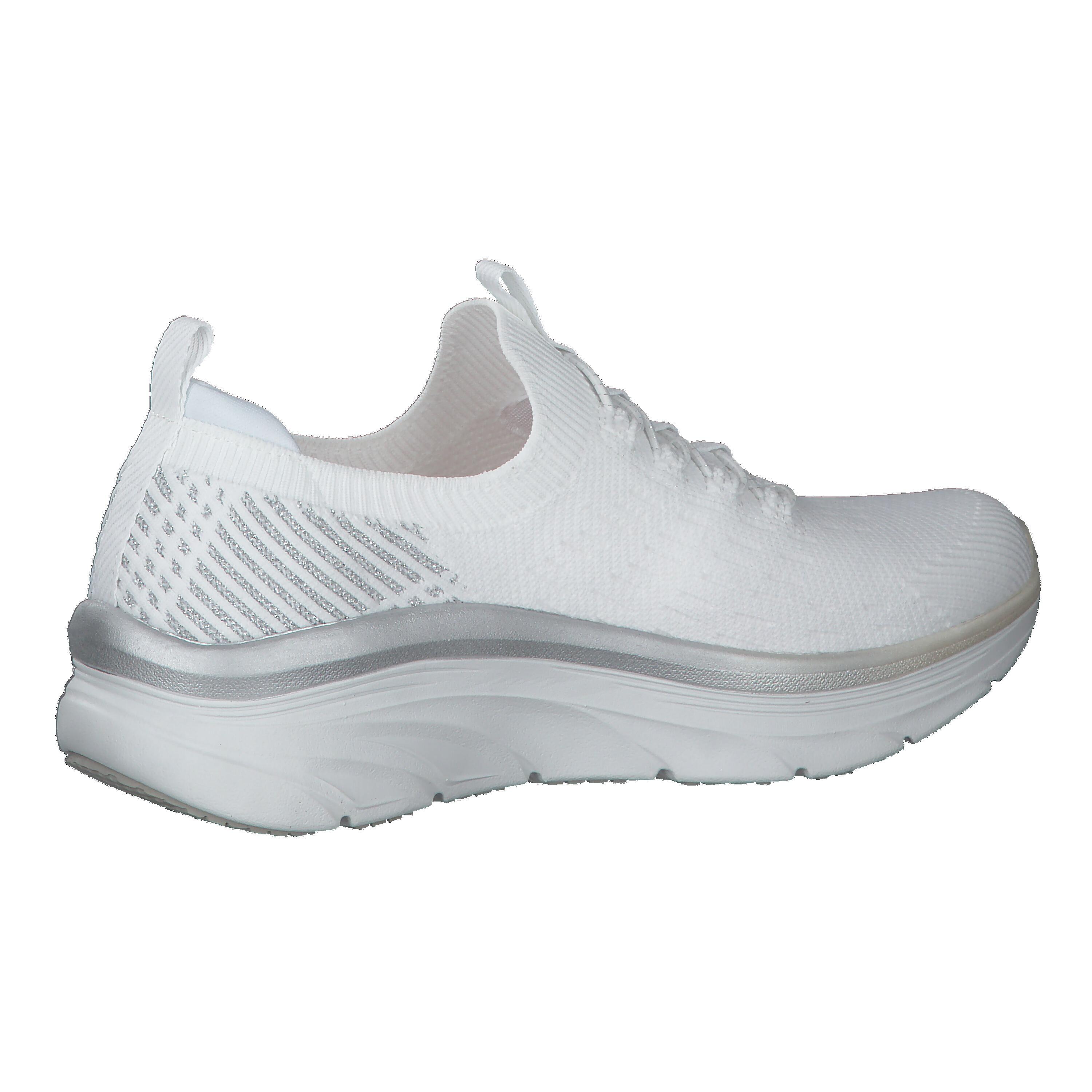 Zapatillas mujer Skechers Dlux Walker Let It Glow Blanco 7/7