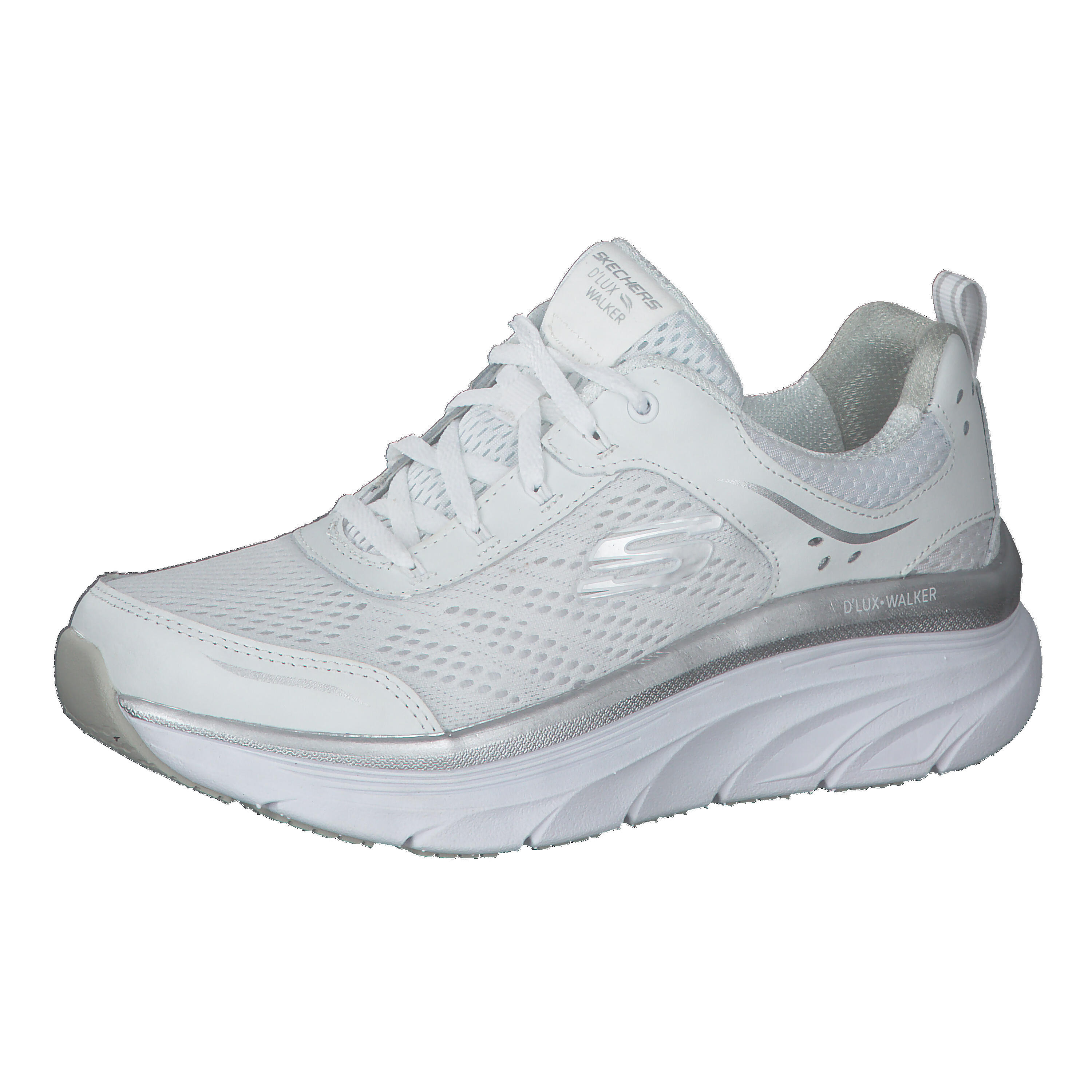 Skechers - Chaussures D'Lux Walker-infinite Motion Blanc - 149023-wsl - Chaussures De Sport - Blanc - 41 - Decathlon