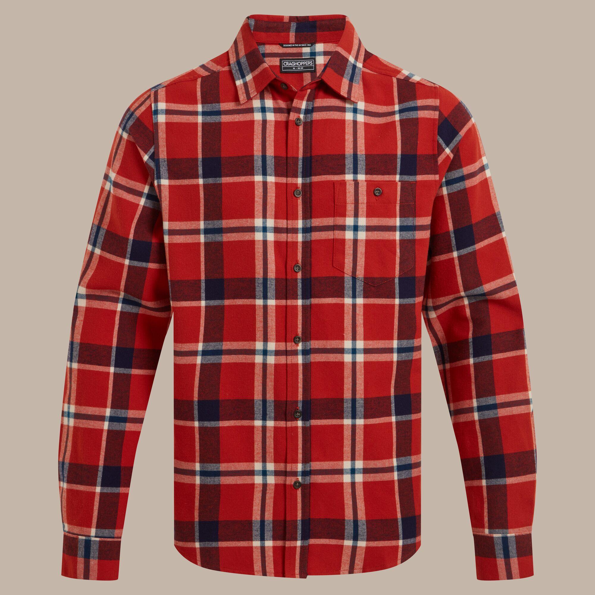 Chemise Gage homme à manches longues — mélange polyester et Better Cotton 5/5