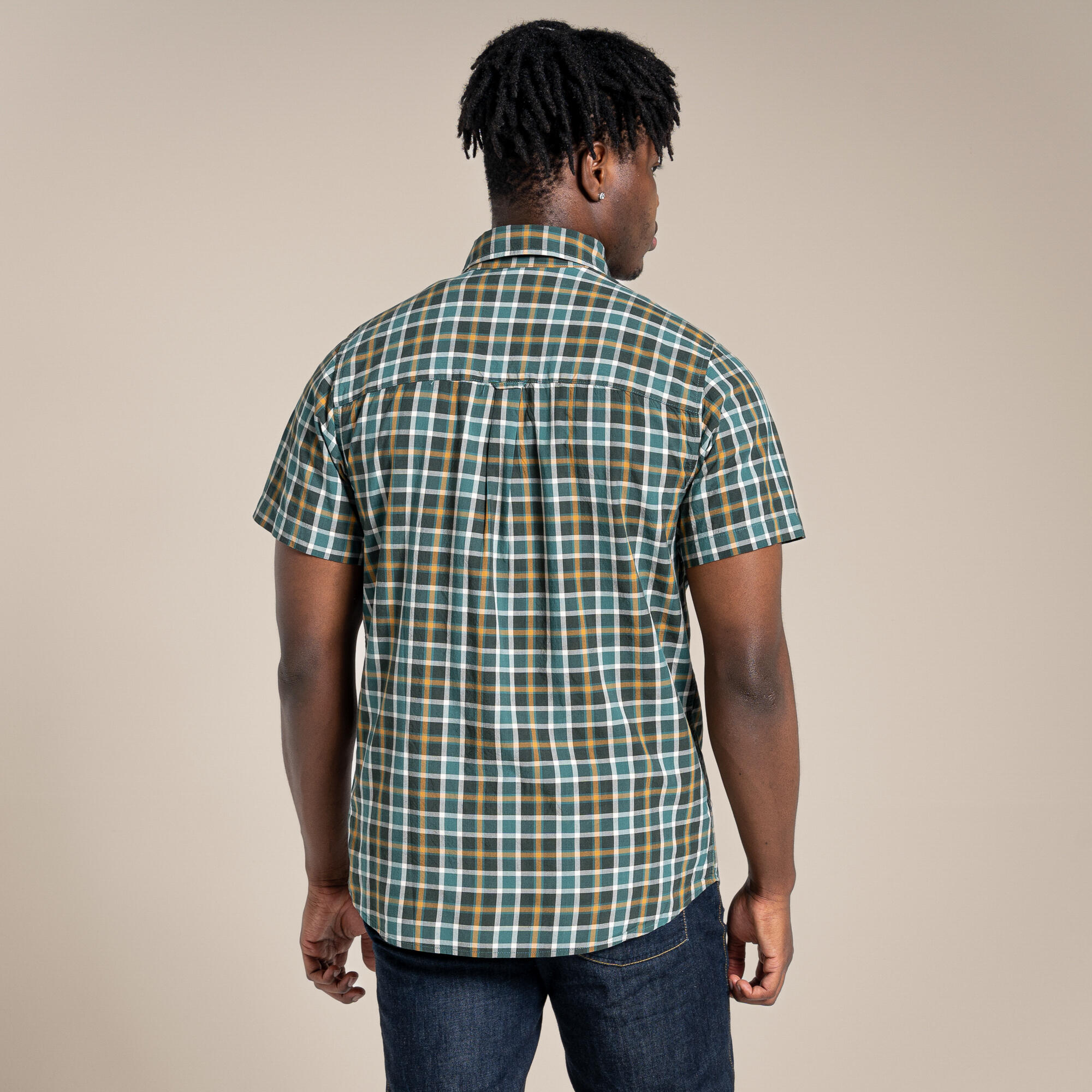 Heren Menlo Shirt met Korte Mouwen 2/6