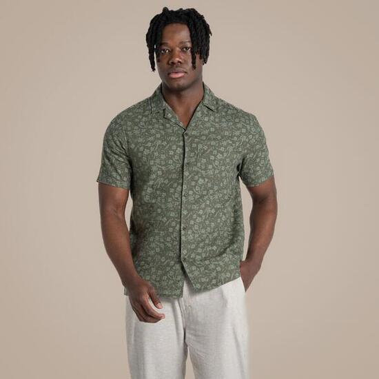 Herren NosiBotanical Pasport Kurzarm Hemd