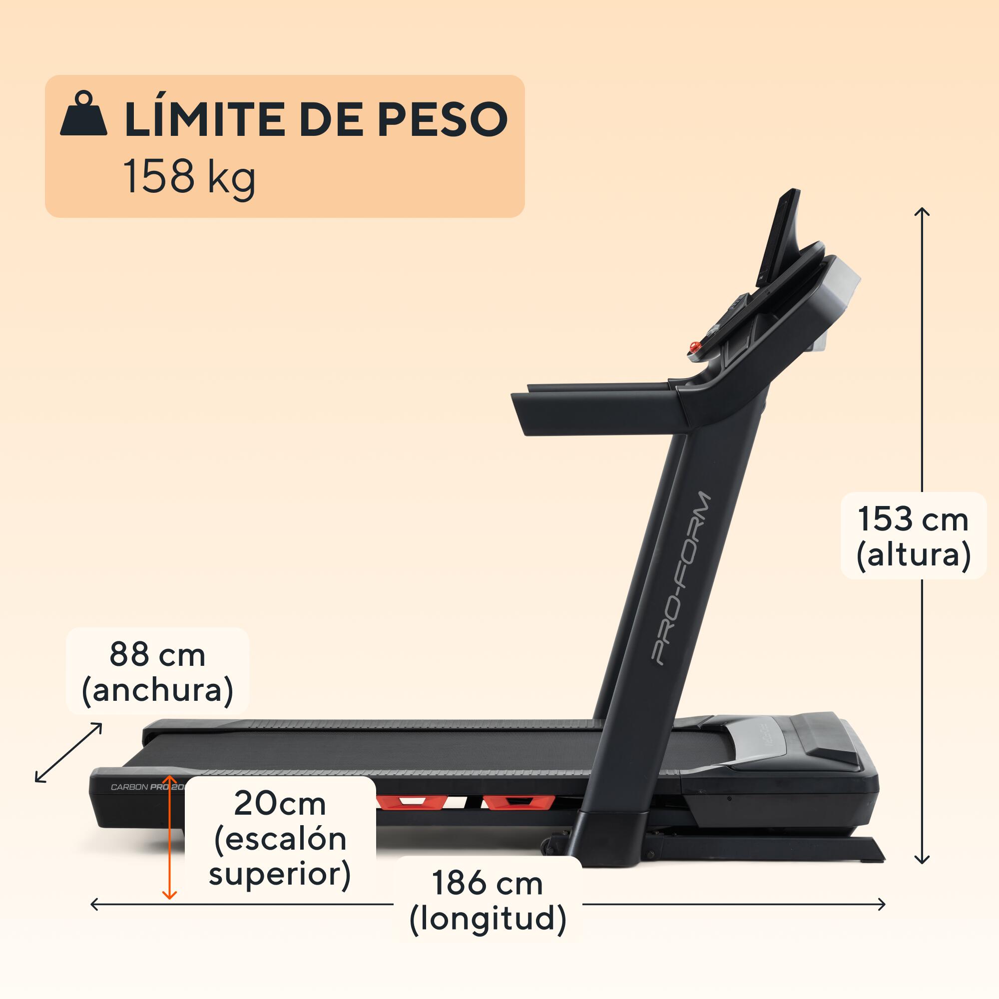 Běžecký pás PROFORM Carbon Pro 2000 7/7