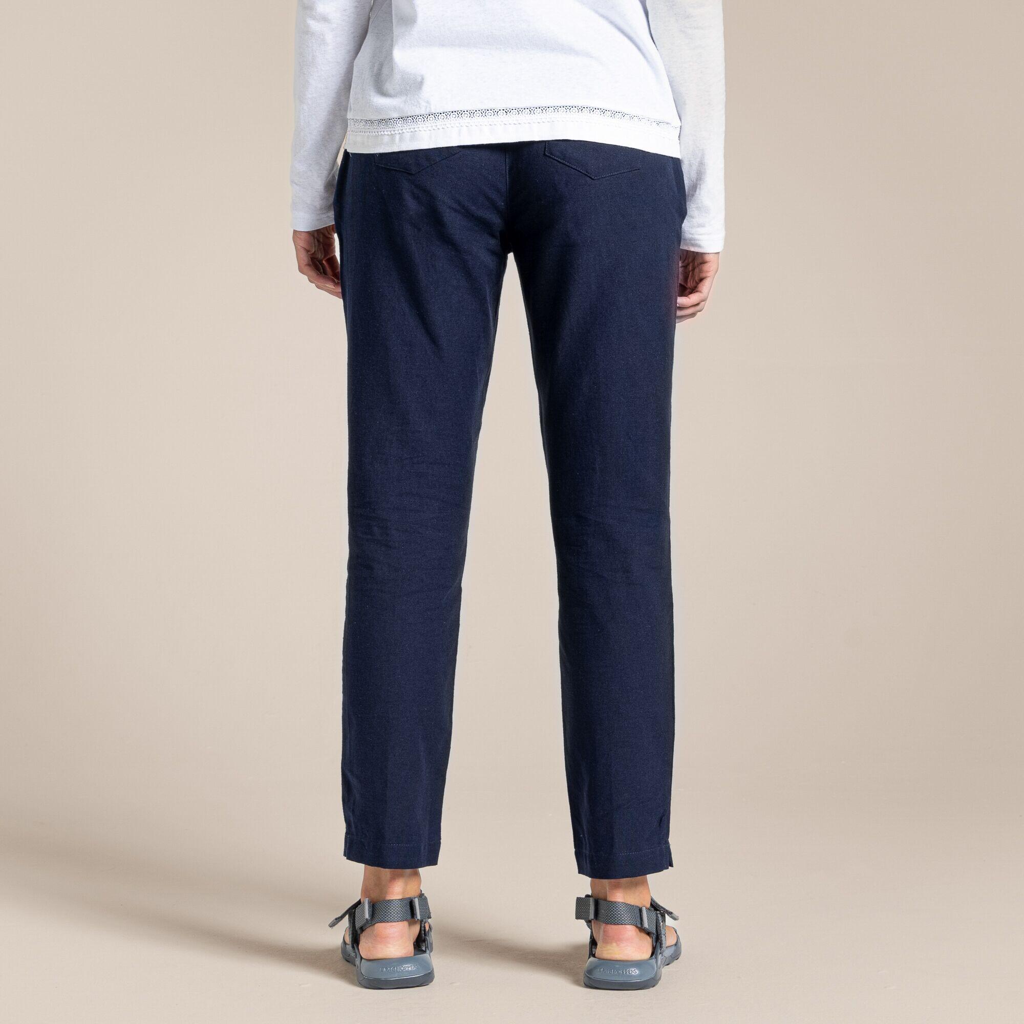 Pantaloni Orisia donna — 55% lino 45% cotone con NosiBotanical 2/7