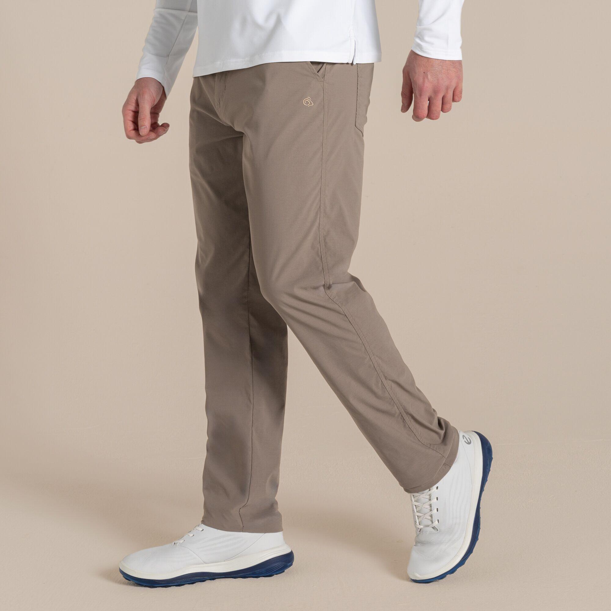 Craghoppers - Pantalon De Golf Nosilife Santos Pour Homme - Pantalons - Beige - Decathlon