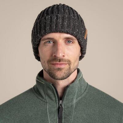 Berretto Craghoppers Riber II Cuff uomo polyester nero S/M